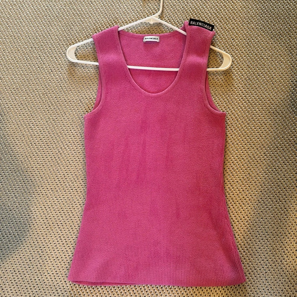 Rare Balenciaga Knit Tank Top